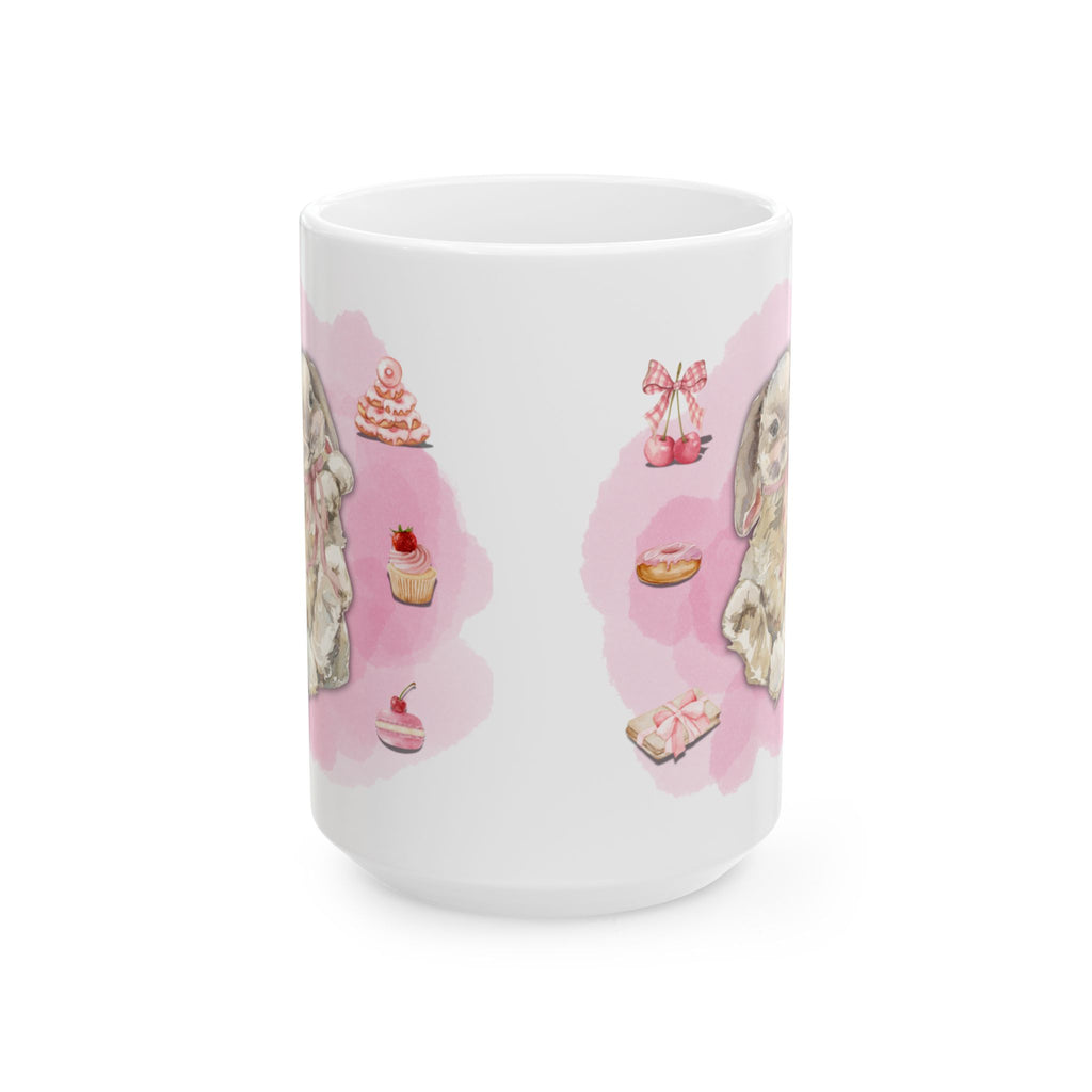Vintage Ceramic Mug — Retro-Style Coffee Tea Cup (11oz & 15oz)