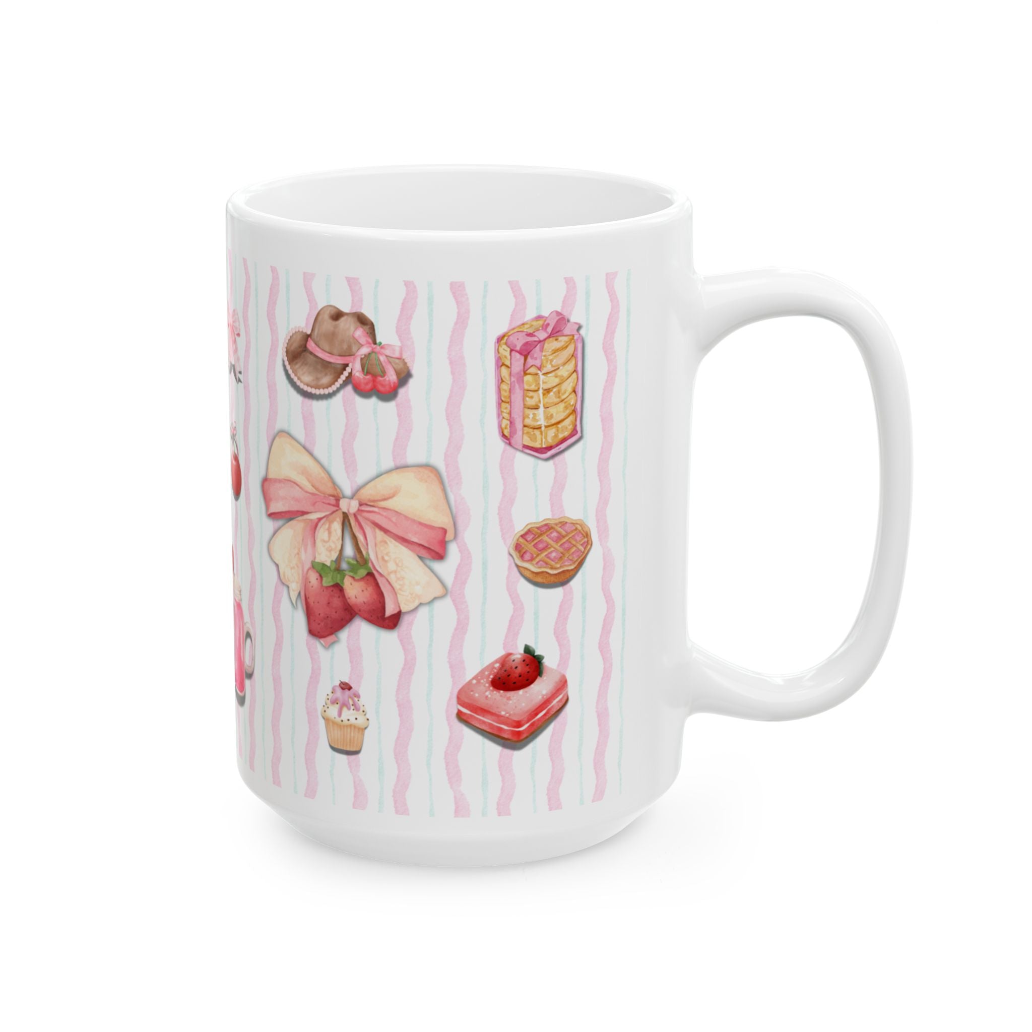 Vintage Coffee Mug — Retro Ceramic Coffee Cup (11oz & 15oz)
