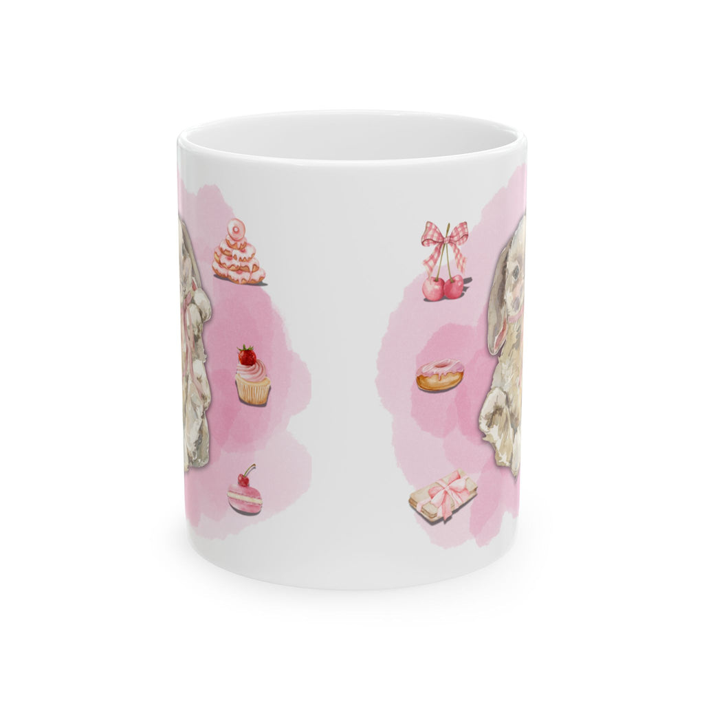 Vintage Ceramic Mug — Retro-Style Coffee Tea Cup (11oz & 15oz)